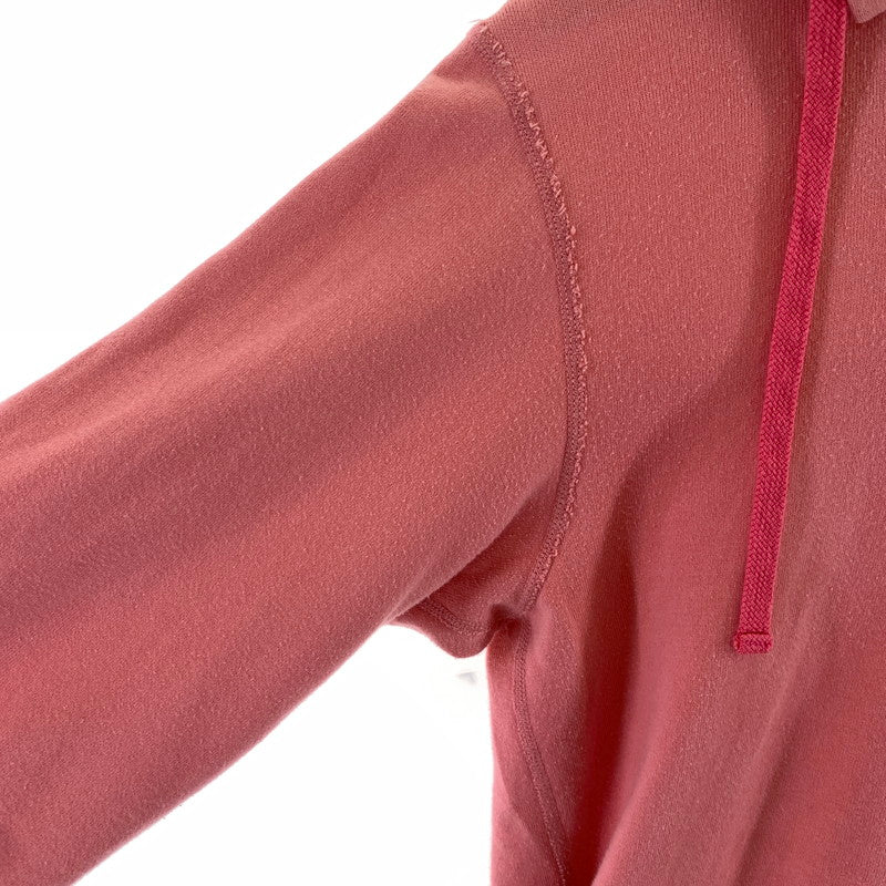 【中古品】【メンズ】 RESONATE GOODENOUGH リゾネイト グッドイナフ SWEATER 7分袖 ジップ パーカー フーディー 142-261020-vt-92-fuzh サイズ：L カラー：ピンク 万代Net店
