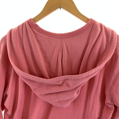 【中古品】【メンズ】 RESONATE GOODENOUGH リゾネイト グッドイナフ SWEATER 7分袖 ジップ パーカー フーディー 142-261020-vt-92-fuzh サイズ：L カラー：ピンク 万代Net店
