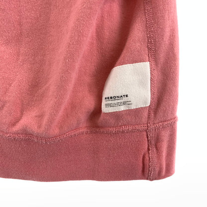 【中古品】【メンズ】 RESONATE GOODENOUGH リゾネイト グッドイナフ SWEATER 7分袖 ジップ パーカー フーディー 142-261020-vt-92-fuzh サイズ：L カラー：ピンク 万代Net店