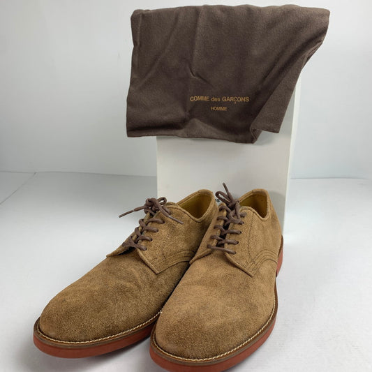 【中古品】【メンズ】 COMME des GARCONS HOMME コムデギャルソンオム スウェードドレスシューズ 164-240323-st-15-fuz サイズ：27.5cm カラー：ブラウン 万代Net店