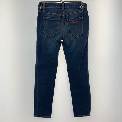 【中古品】【レディース】 DSQUARED2 ディースクエアード CROPPED DENIM PANTS クロップド デニム パンツ 172-240323-st-2-fuz サイズ：36 カラー：ブルー 万代Net店