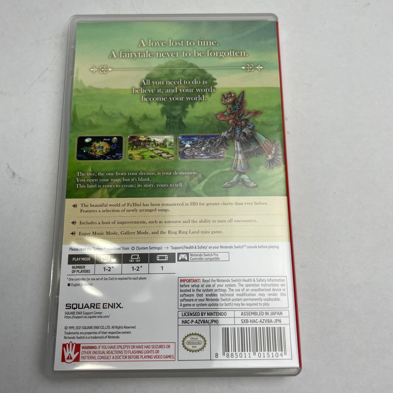 【中古美品】 レジェンド・オブ・マナ（海外版） 029-260208-NT-11-fuz 万代Net店