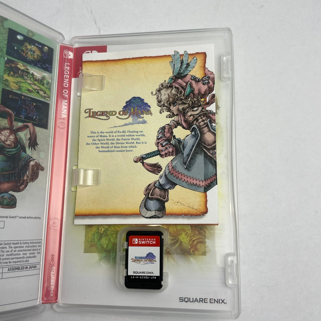 【中古美品】 レジェンド・オブ・マナ（海外版） 029-260208-NT-11-fuz 万代Net店