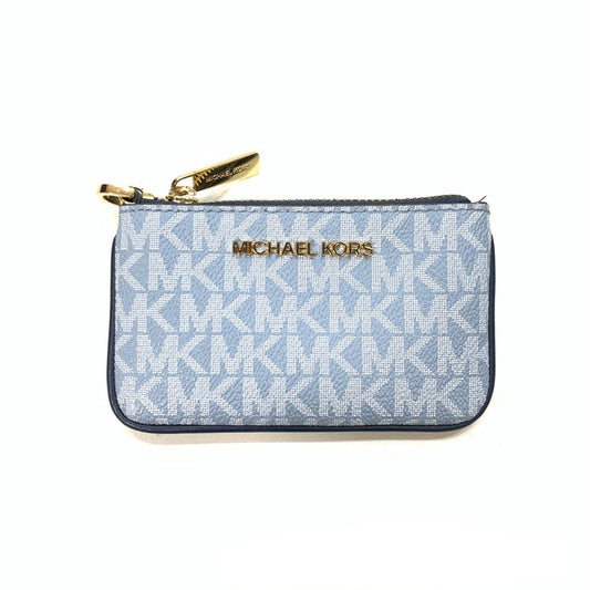 【中古美品】【レディース】 Michael Kors マイケルコース コインケース キーケース ブランド 財布 ポーチ 183-250105-gm-07-fuz カラー：ブルー 万代Net店