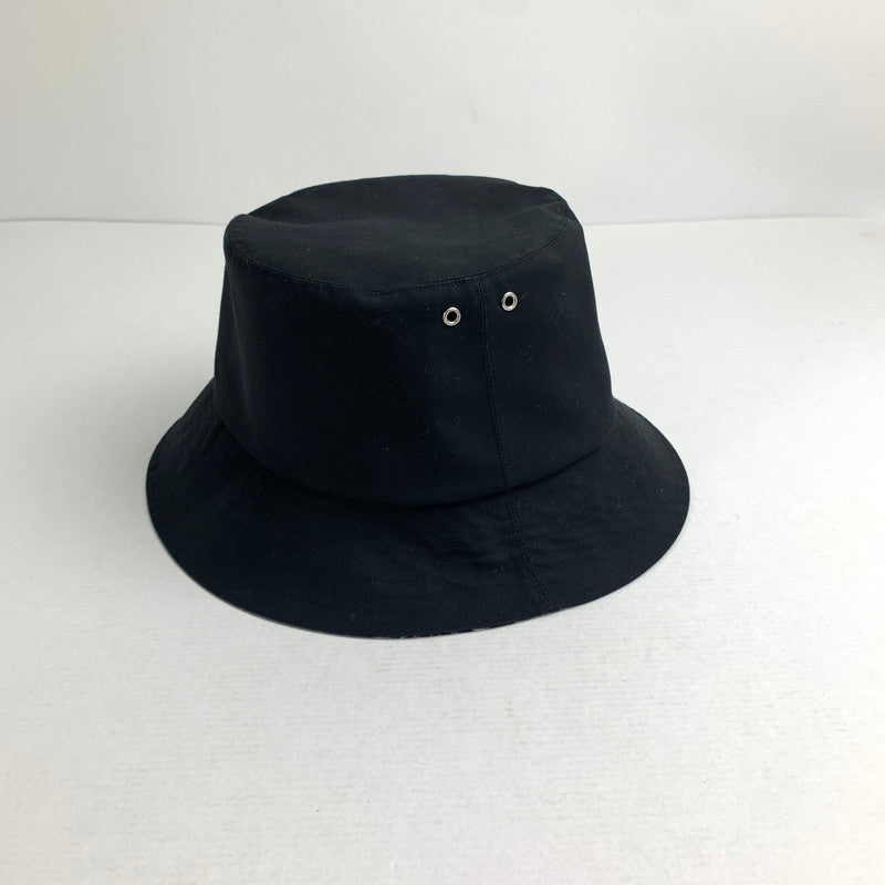 【中古品】【レディース】 Christian Dior クリスチャンディオール 95TDD923A130 リバーシブル バケット ハット 185-240403-st-6-fuz カラー：ブラック/オブリーグ総柄 万代Net店