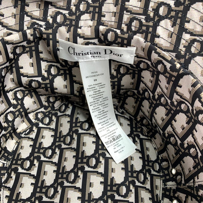 【中古品】【レディース】 Christian Dior クリスチャンディオール 95TDD923A130 リバーシブル バケット ハット 185-240403-st-6-fuz カラー：ブラック/オブリーグ総柄 万代Net店