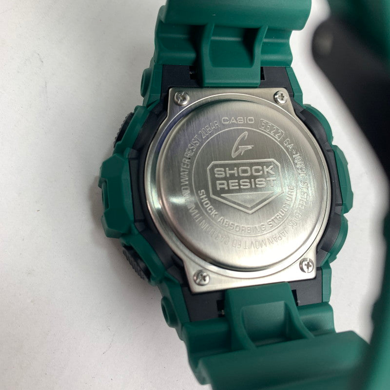 【中古美品】【メンズ】 G-SHOCK ジーショック GA-700SC 腕時計 196-240407-st-9-fuz カラー：グリーン 万代Net店