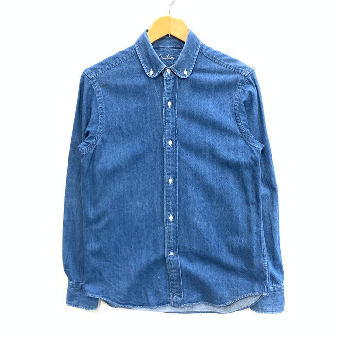 【中古品】【メンズ】 DRESSTERIOR ドレステリア 長袖シャツ トップス ブランド 古着 140-240615-gm-18-fuz カラー：ブルー 万代Net店