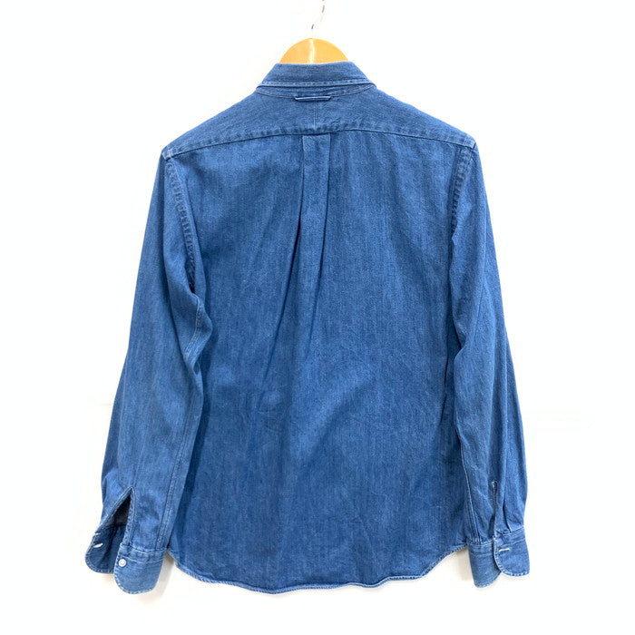 【中古品】【メンズ】 DRESSTERIOR ドレステリア 長袖シャツ トップス ブランド 古着 140-240615-gm-18-fuz カラー：ブルー 万代Net店