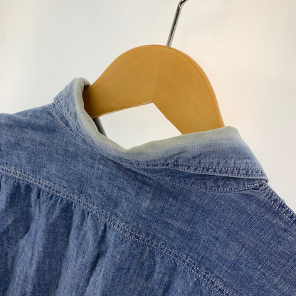 【中古品】【メンズ】  FREEWHEELERS フリーホイーラーズ CHAMBRAY SHIRTS シャンブレーシャツ 145-240415-ak-5-fuz サイズ：不明 カラー：ブルー 万代Net店
