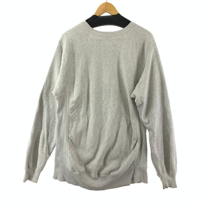 【中古品】【メンズ】 Buzz Rickson's バズリクソンズ HORIZONTAL KNITTING SWEAT SHIRTS スウェット トレーナー 145-240415-ak-6-fuz サイズ：XL カラー：グレー 万代Net店