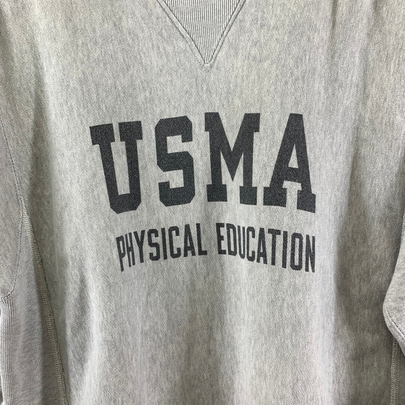 【中古品】【メンズ】 Buzz Rickson's バズリクソンズ HORIZONTAL KNITTING SWEAT SHIRTS スウェット トレーナー 145-240415-ak-6-fuz サイズ：XL カラー：グレー 万代Net店