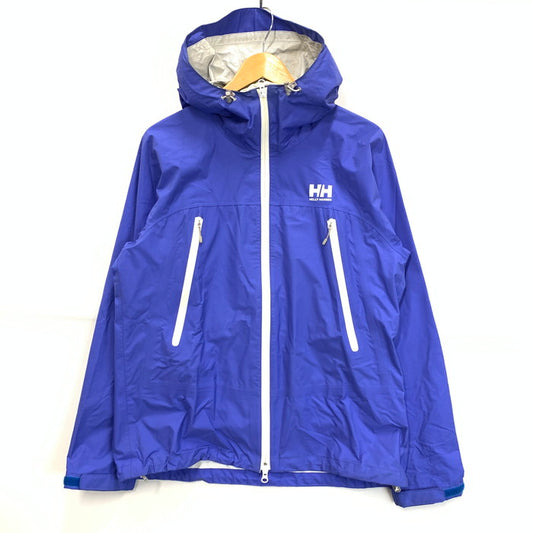 【中古品】【メンズ】 HELLY HANSEN ヘリーハンセン ナイロンジャケット トップス アウター ブランド 古着 144-240825-gm-19-fuz サイズ：L カラー：ブルー 万代Net店