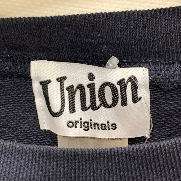 【中古品】【メンズ】 UNION スウェット トップス アウター ブランド 古着 142-240505-gm-9-fuz サイズ：XXL カラー：ネイビー 万代Net店