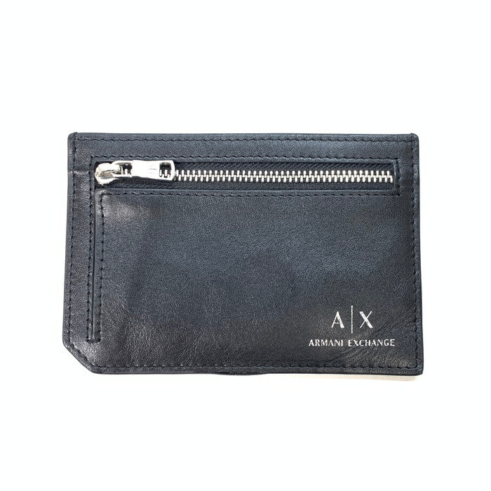 【中古品】【メンズ】 ARMANI EXCHANGE アルマーニエクスチェンジ カードケース ウォレット 財布 ブランド 201-241109-gm-19-fuz カラー：ブラック 万代Net店