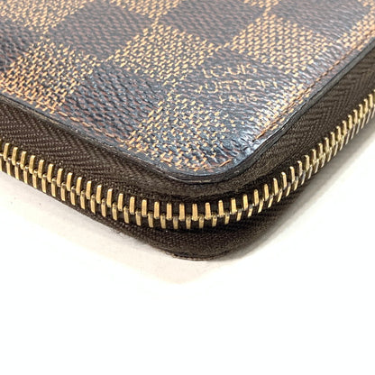 【中古品】【メンズ/レディース】 LOUIS VUITTON ルイ・ヴィトン N60015 ダミエ ジッピーウォレット ブランド 財布 ウォレット 179-240428-gm-11-fuz カラー：ブラウン 万代Net店