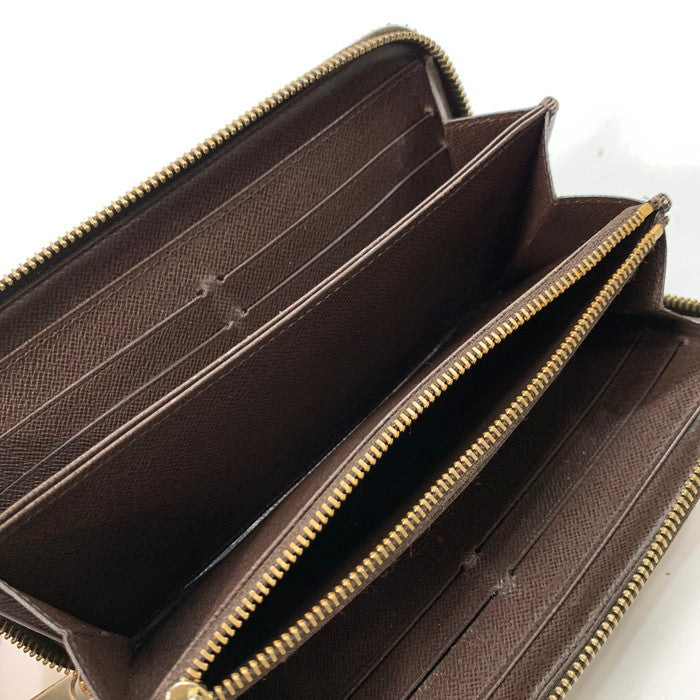 【中古品】【メンズ/レディース】 LOUIS VUITTON ルイ・ヴィトン N60015 ダミエ ジッピーウォレット ブランド 財布 ウォレット 179-240428-gm-11-fuz カラー：ブラウン 万代Net店