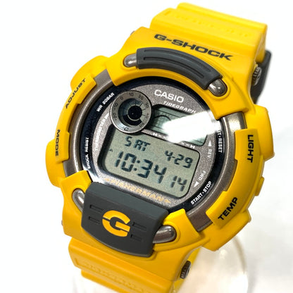 【中古品】【メンズ】 G-SHOCK ジーショック DW-8600YJ-9T FISHERMAN フィッシャーマン 腕時計 196-240429-gm-41-fuz カラー：イエロー 万代Net店