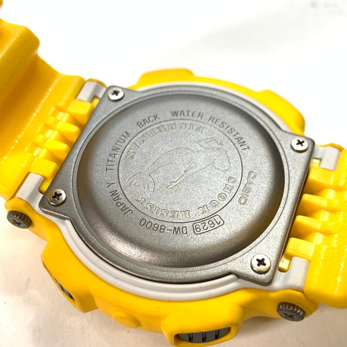 【中古品】【メンズ】 G-SHOCK ジーショック DW-8600YJ-9T FISHERMAN フィッシャーマン 腕時計 196-240429-gm-41-fuz カラー：イエロー 万代Net店