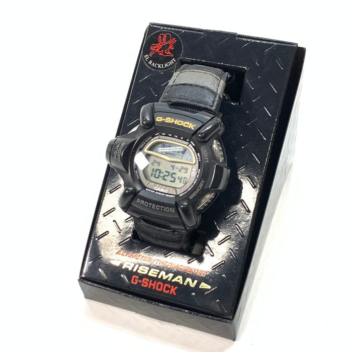 【中古品】【メンズ】 G-SHOCK ジーショック DW-9100BM-1T RISEMAN ライズマン 腕時計 196-240429-gm-37-fuz カラー：ブラック 万代Net店