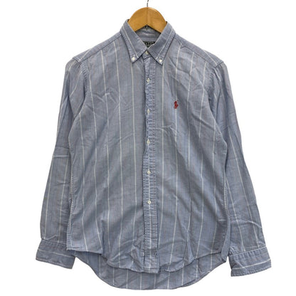 【中古品】【メンズ】 Polo by Ralph Lauren ポロバイラルフローレン 80s 長袖シャツ トップス ブランド 古着 145-240728-gm-25-fuz サイズ：18 カラー：チェック柄 万代Net店