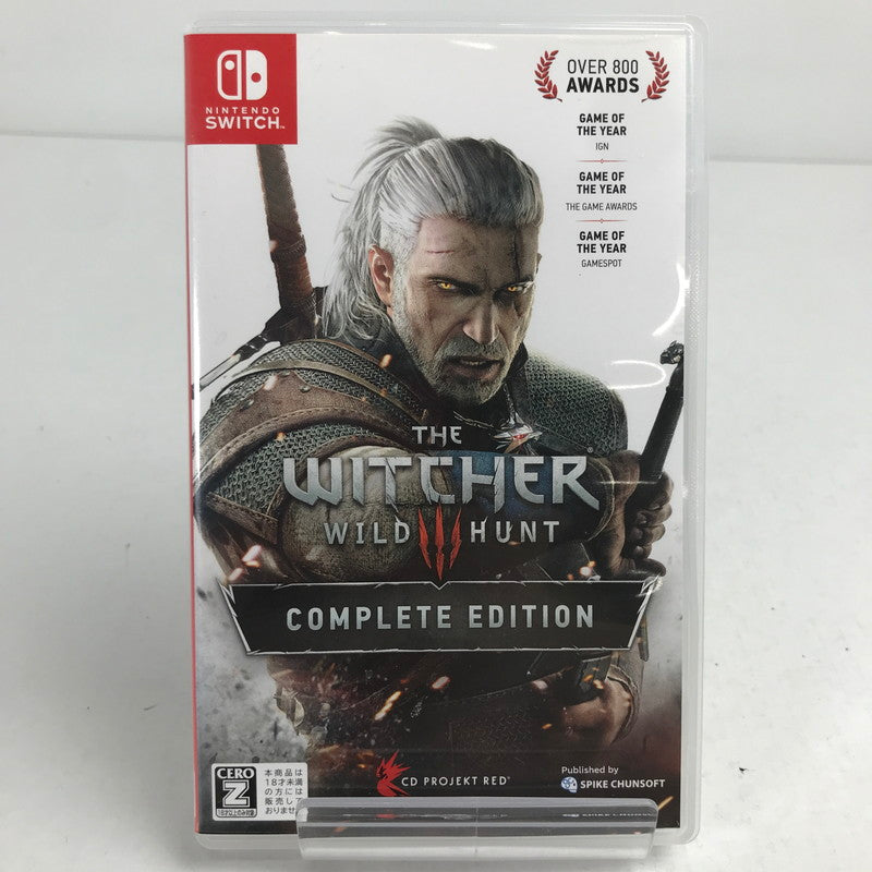 【中古美品】 ウィッチャー3 ワイルドハント コンプリートエディション Nintendo Switch ニンテンドースイッチ ゲームソフト 動作確認済 [CERO区分_Z / 18歳以上対象] 260611-io-29-fuz 万代Net店