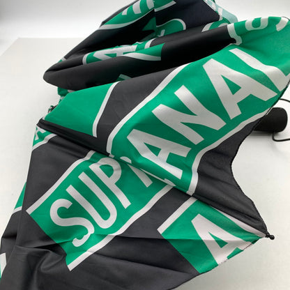 【中古美品】【メンズ/レディース】 SUPREME×SHEDRAIN シュプリーム STREET SIGNS UMBRELLA 折り畳み傘 ブランド雑貨 208-260425-gm-35-fuz カラー：グリーン 万代Net店