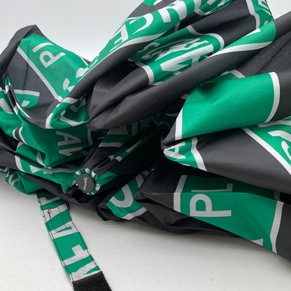【中古美品】【メンズ/レディース】 SUPREME×SHEDRAIN シュプリーム STREET SIGNS UMBRELLA 折り畳み傘 ブランド雑貨 208-260425-gm-35-fuz カラー：グリーン 万代Net店