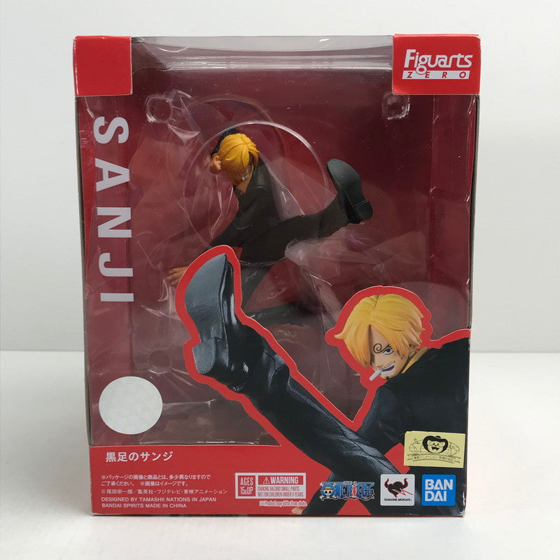 【中古美品】 未開封 BANDAI FiguartsZERO ワンピース 黒足のサンジ フィギュア 047-250121-mh-16-fuz 万代Net店