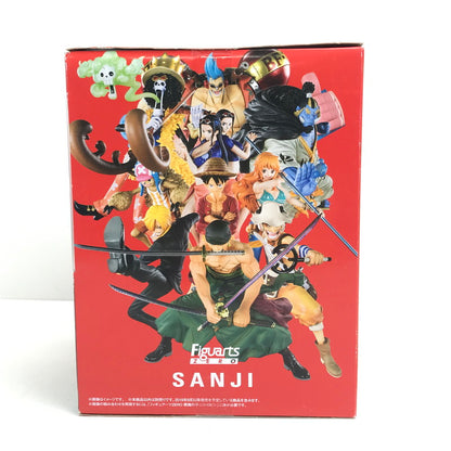 【中古美品】 未開封 BANDAI FiguartsZERO ワンピース 黒足のサンジ フィギュア 047-250121-mh-16-fuz 万代Net店