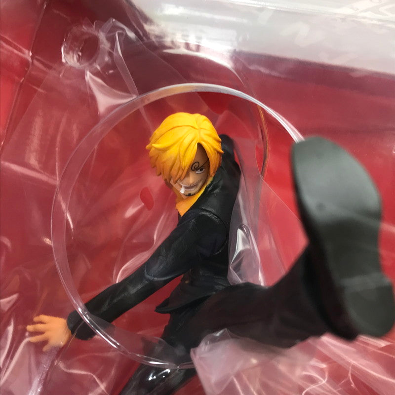 【中古美品】 未開封 BANDAI FiguartsZERO ワンピース 黒足のサンジ フィギュア 047-250121-mh-16-fuz 万代Net店