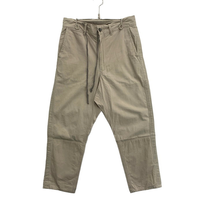 【中古品】【メンズ】 ミハラヤスヒロ 切替クロップドパンツ ボトムス ブランド 古着 151-240512-gm-22-fuz サイズ：46 カラー：ベージュ 万代Net店
