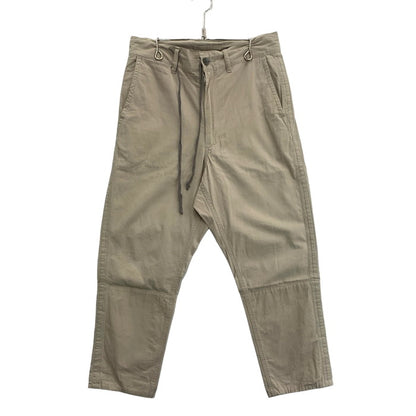 【中古品】【メンズ】 ミハラヤスヒロ 切替クロップドパンツ ボトムス ブランド 古着 151-240512-gm-22-fuz サイズ：46 カラー：ベージュ 万代Net店