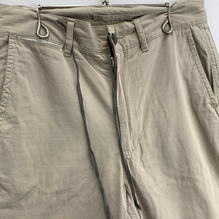 【中古品】【メンズ】 ミハラヤスヒロ 切替クロップドパンツ ボトムス ブランド 古着 151-240512-gm-22-fuz サイズ：46 カラー：ベージュ 万代Net店