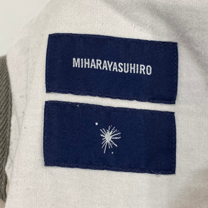 【中古品】【メンズ】 ミハラヤスヒロ 切替クロップドパンツ ボトムス ブランド 古着 151-240512-gm-22-fuz サイズ：46 カラー：ベージュ 万代Net店