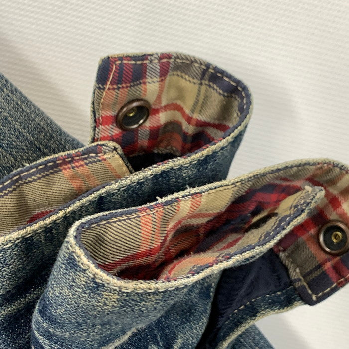 【中古品】【メンズ】 Levi's リーバイス 70807 襟ボア デニムジャケット アウター ブランド 古着 145-241005-gm-40-fuz サイズ：M カラー：インディゴ 万代Net店