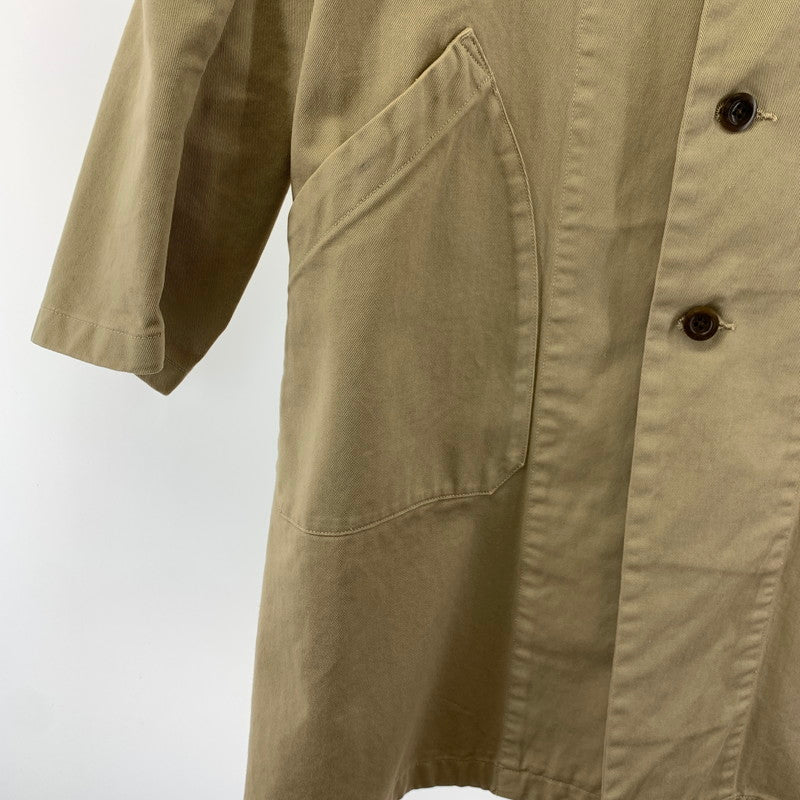 【中古品】【レディース】  MHL MARGARET HOWELL マーガレットハウエル コットンショップコート ロングコート ジャケット 169-250505-nm-04-fuz サイズ：2 カラー：ベージュ 万代Net店