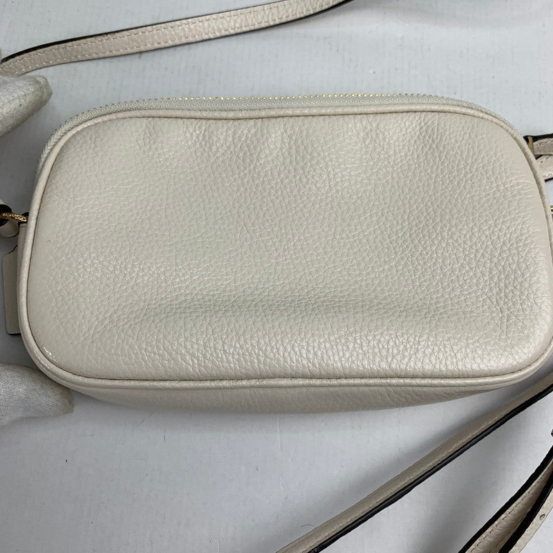 【中古品】【レディース】 COACH コーチ ショルダーバッグ 180-240516-st-16-fuz カラー：ホワイト 万代Net店