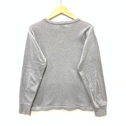 【中古品】【メンズ】 R.J.B アールジェイビー ヘンリーネック長袖Tシャツ カットソー トップス ブランド 古着 145-240519-gm-31-fuz サイズ：38 カラー：グレー 万代Net店