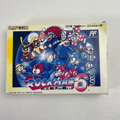 【中古品】 FC ロックマン6 023-260824-MO-01-fuzh 万代Net店