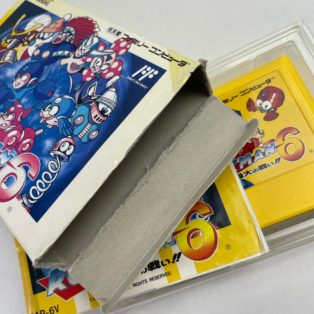 【中古品】 FC ロックマン6 023-260824-MO-01-fuzh 万代Net店