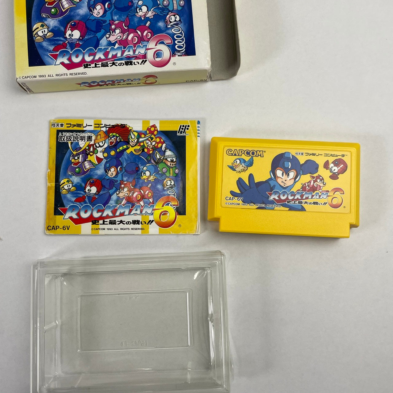 【中古品】 FC ロックマン6 023-260824-MO-01-fuzh 万代Net店