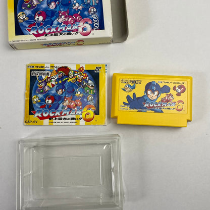 【中古品】 FC ロックマン6 023-260824-MO-01-fuzh 万代Net店