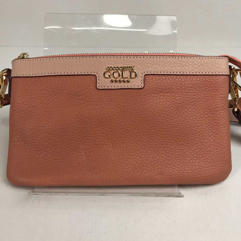 【中古美品】【レディース】 COCOCELUX GOLD ココセリュックスゴールド ショルダーバッグ カバン 188-260413-ky-11-fuz カラー：ピンク 万代Net店