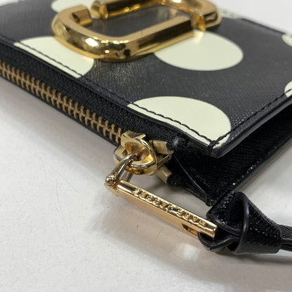 【中古品】【レディース】 MARC JACOBS マークジェイコブス コインカードケース ブランド 財布 ウォレット 181-240601-gm-28-fuz カラー：ホワイト ブラック 万代Net店