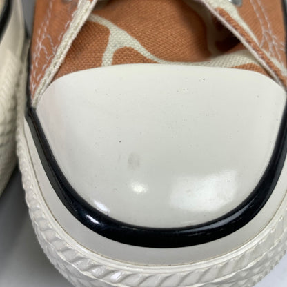 【中古品】【メンズ】 CONVERSE コンバース オールスター ハイカット アニマル ジラフ柄 スニーカー 靴 162-260508-mh-05-fuzh サイズ：25.5cm カラー：ブラウン 万代Net店