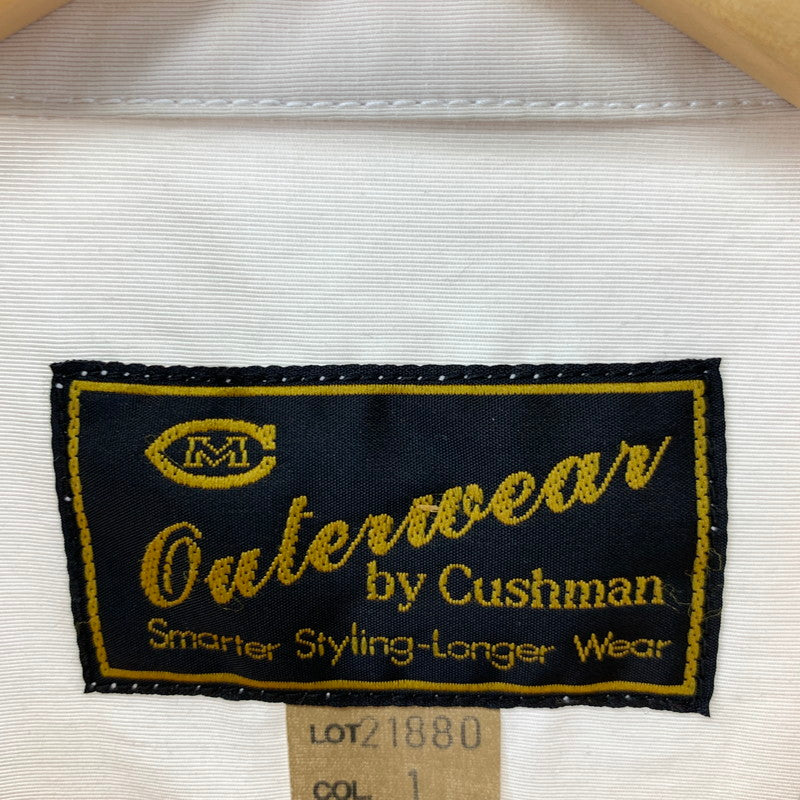 【中古品】【メンズ】 CUSHMAN クッシュマン C/N RAICING JACKET レーシング ジャケット 145-240606-st-7-fuz サイズ：L カラー：ホワイト 万代Net店