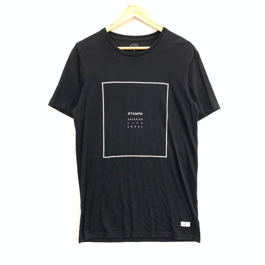 【中古品】【メンズ】 STAMPD 半袖Tシャツ カットソー トップス ブランド 古着 142-240817-gm-33-fuz サイズ：S カラー：ブラック 万代Net店