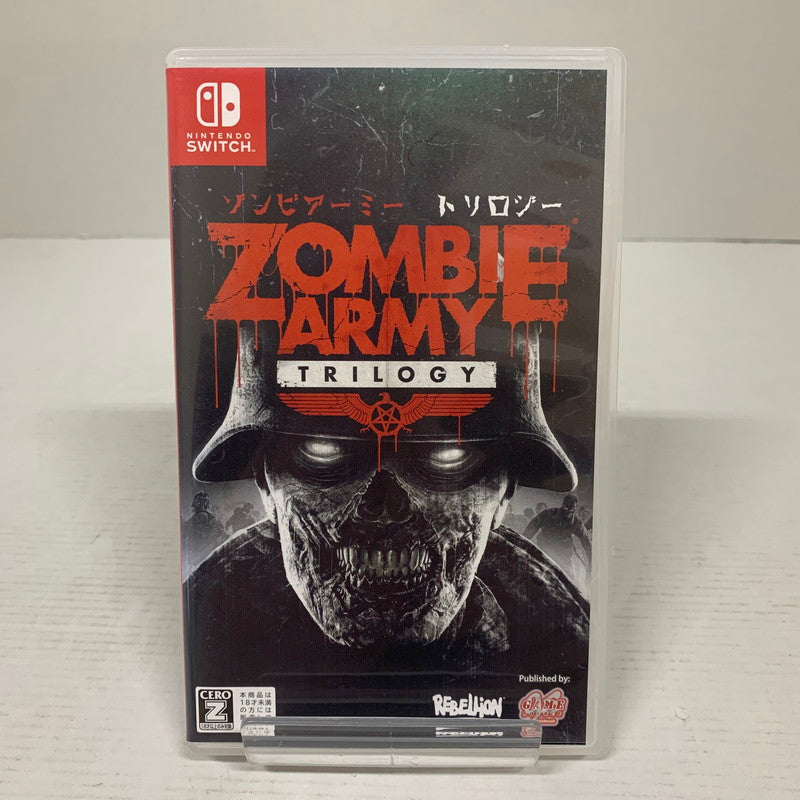 【中古美品】 Nintendo Switch ニンテンドー スイッチ ソフト Zombie Army Trilogy ゾンビアーミー トリロジー [CERO区分_Z / 18歳以上対象] 029-260805-mh-18-fuz 万代Net店