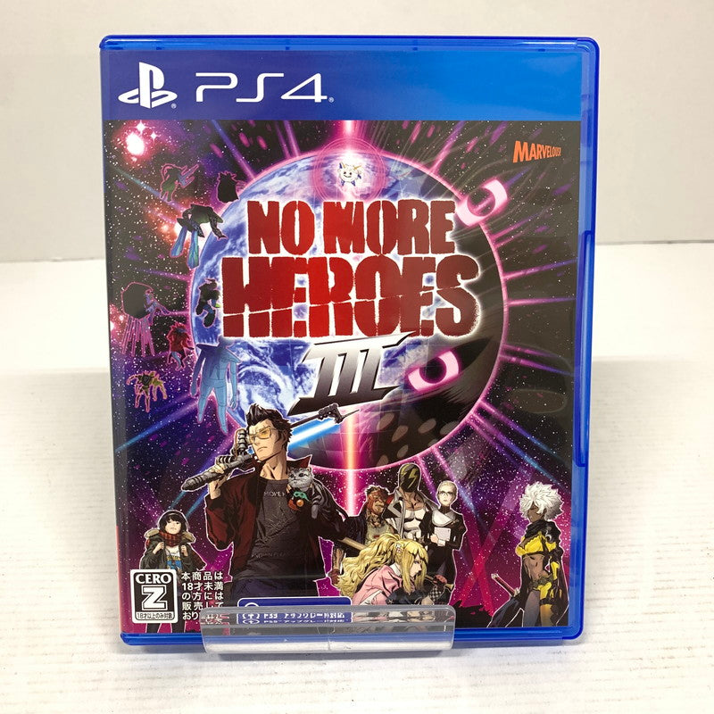 【中古美品】 PlayStation4 PS4 プレイステーション4 プレステ4 ソフト No More Heroes 3(ACT) [CERO区分_Z / 18歳以上対象] 027-260805-mh-13-fuz 万代Net店